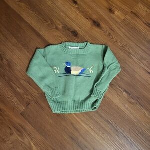 The Beaufort Bonnet Company Green Knit Sweater